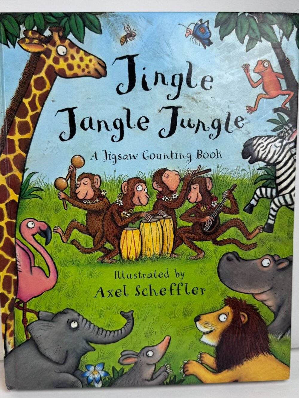 Jingle Jangle Jungle Axel Scheffler Board Book ISBN 140502044X 1-405-02044-X
